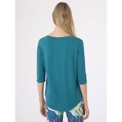 ☀️ T-shirt jersey di viscosa manica 3/4