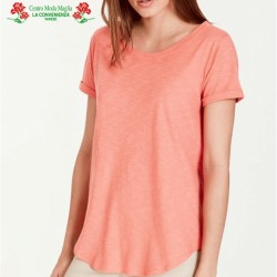 ☀️ T-shirt jersey di cotone mezza manica 
