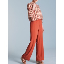 ☀️ Pantaloni ampi crepe di...
