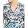 ☀️ Camicia scollo V ecoseta fantasia