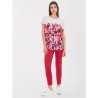 ☀️ Pantalone capri in cotone satin elasticizzato_D926PY