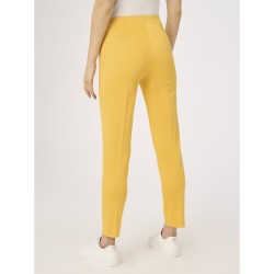 ☀️ Pantalone capri in cotone satin elasticizzato_D926PY