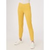 ☀️ Pantalone capri in cotone satin elasticizzato_D926PY
