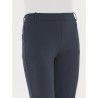 ☀️ Pantalone compact summer con risvolto e passanti_D293PW