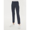 ☀️ Pantalone compact summer con risvolto e passanti_D293PW