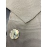 ☀️ Casacca Viscosa con bottone decoro in madreperla