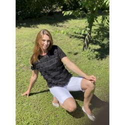 ☀️ T-shirt con frangette