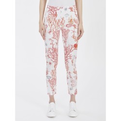 ☀️ Pantalone capri fantasia coralli art. DD36PY