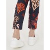 ☀️ Pantalone capri fantasia coralli art. DD36PY