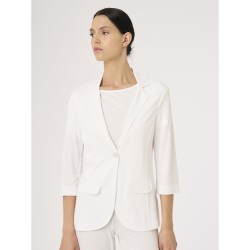 ☀️ Blazer in jersey di viscosa crêpe_D443GW
