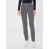 ❄️ Pantalone Sigaretta fantasia pied de poule_DL74PS