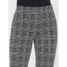❄️ Pantalone Sigaretta fantasia pied de poule_DL74PS