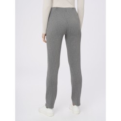 ❄️ Pantalone Sigaretta gessato con lourex_DL69PS