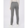 ❄️ Pantalone Sigaretta gessato con lourex_DL69PS