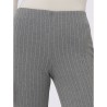 ❄️ Pantalone Sigaretta gessato con lourex_DL69PS
