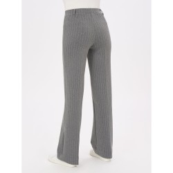 ❄️ Pantalone Ampio gessato con lourex_DL69PE