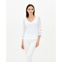 ☀️ Maglia scollo a V con...