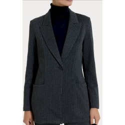 ❄️ Blazer over gessato in...